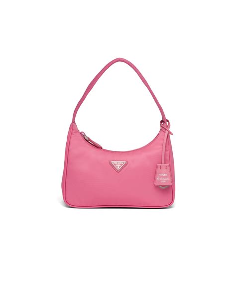 prada pink mini pouch